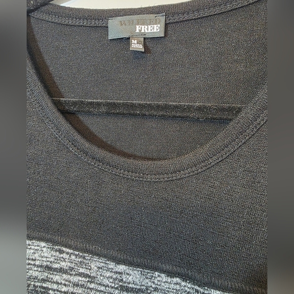 Wilfred Free - Black and Gray Long Sleeve Dress - Size Medium - Picture 3 of 3